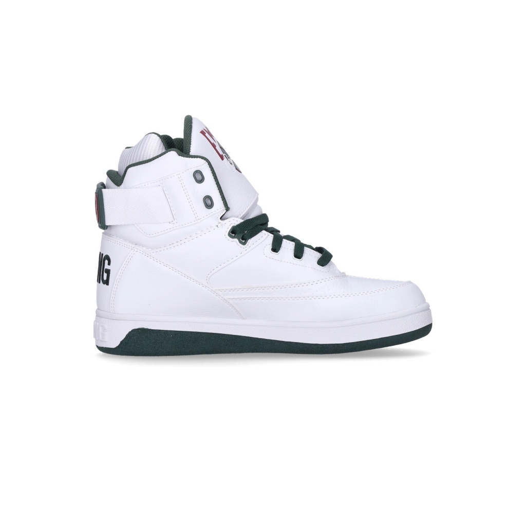 scarpa basket uomo ewing 33 hi pu WHITE/SYCAMORE/BIKING RED