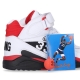 scarpa basket uomo ewing kross WHITE/BLACK/RED