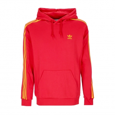 felpa leggera cappuccio uomo fb nations hoody TEAM POWER RED/TEAM COLLEG GOLD