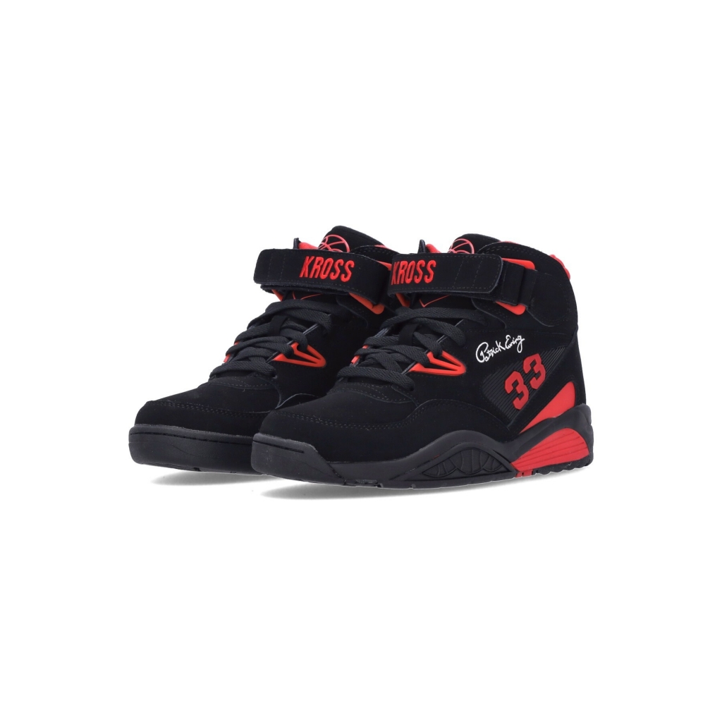 scarpa basket uomo ewing kross BLACK/RED