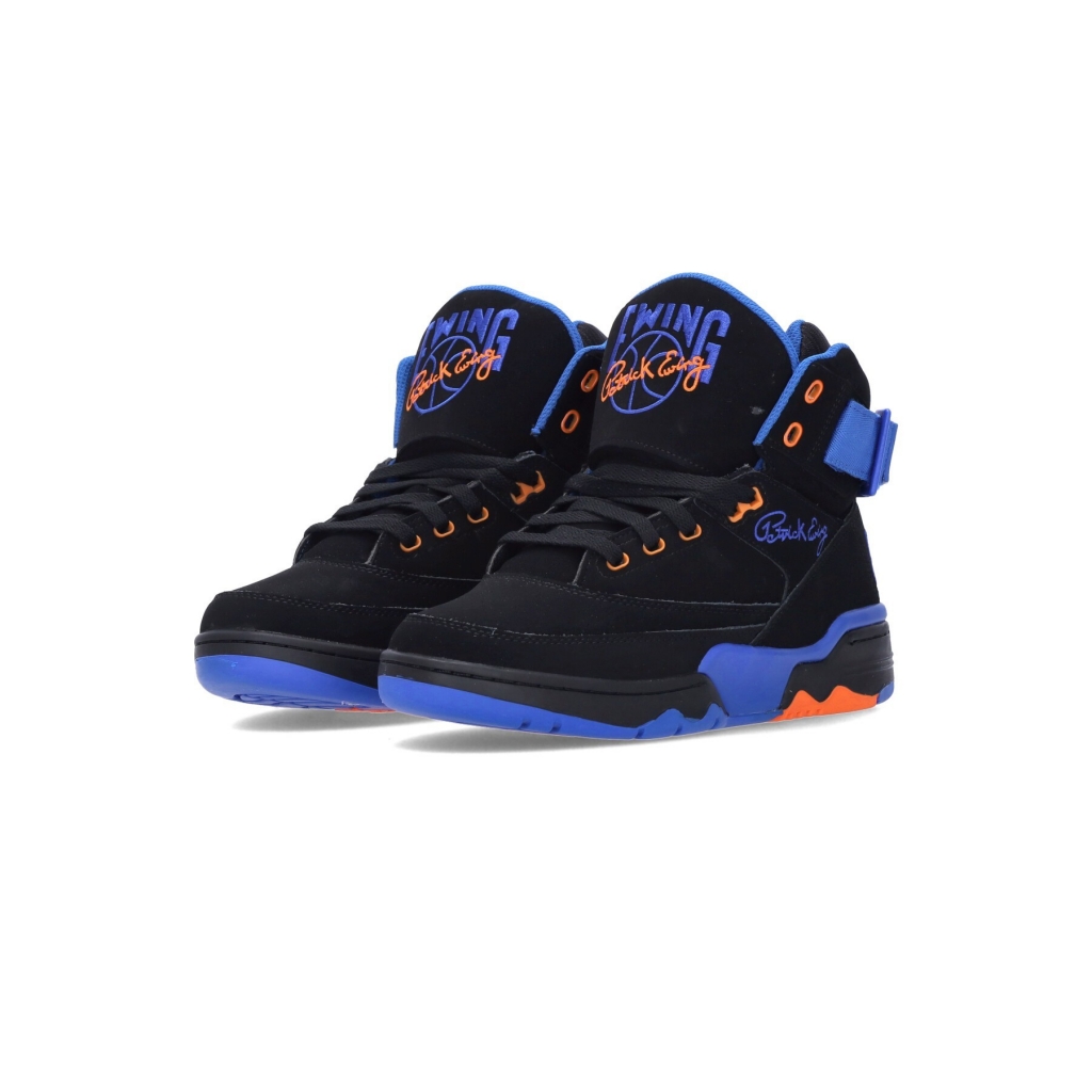 scarpa basket uomo ewing 33 hi BLACK/ORANGE/BLUE