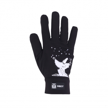 guanti uomo sorcerer gloves BLACK