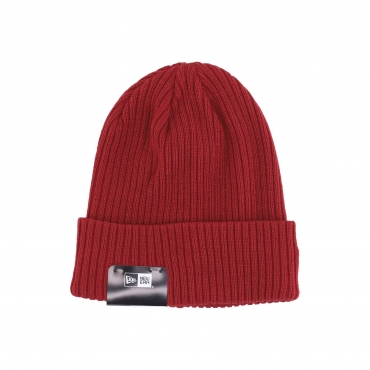 cappello uomo ne colour cuff beanie HIGH RISK RED