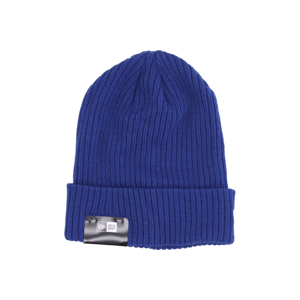 cappello uomo ne colour cuff beanie LIGHT ROYAL