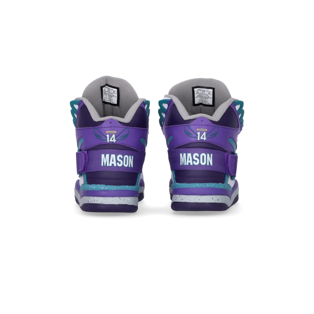 scarpa basket uomo ewing concept x anthony mason charlotte hornets edition WHITE/PURPLE/TEAL