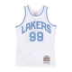 canotta basket uomo nba home jersey hardwood classics no 99 george mikan 1948-49 minlak WHITE/ORIGINAL TEAM COLORS