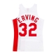 canotta basket uomo nba home jersey hardwood classics no 32 julius erving 1973-74 neynet WHITE/ORIGINAL TEAM COLORS