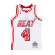 canotta basket uomo nba home jersey hardwood classics no 4 rony seikaly 1988-89 miahea WHITE/ORIGINAL TEAM COLORS