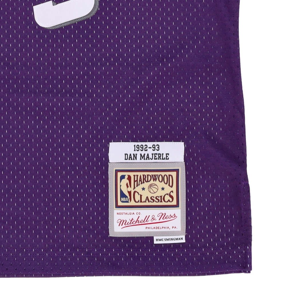 canotta basket uomo nba road jersey hardwood classics no 9 dan majerle 1992-93 phosun PURPLE