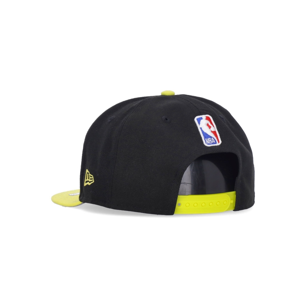 cappellino visiera piatta uomo nba em 950 tip off utajaz BLACK/ORIGINAL TEAM COLORS