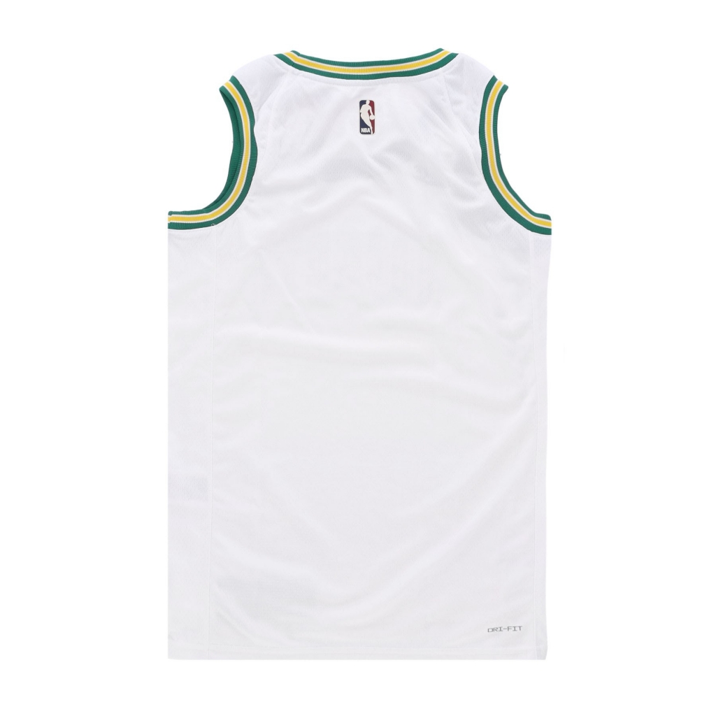 canotta basket uomo nba hwc b22 dri-fit swingman jersey houroc WHITE/CLOVER