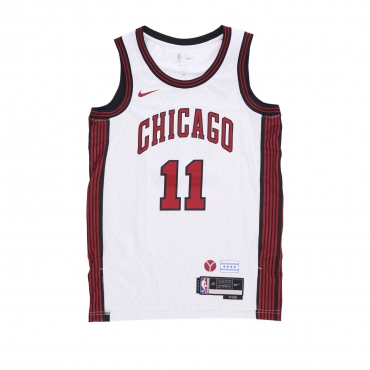 canotta basket uomo nba city edition 22 dri-fit swingman jersey no 11 demar derozan chibul WHITE