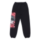 pantalone tuta felpato uomo party hard skull sweatpants BLACK