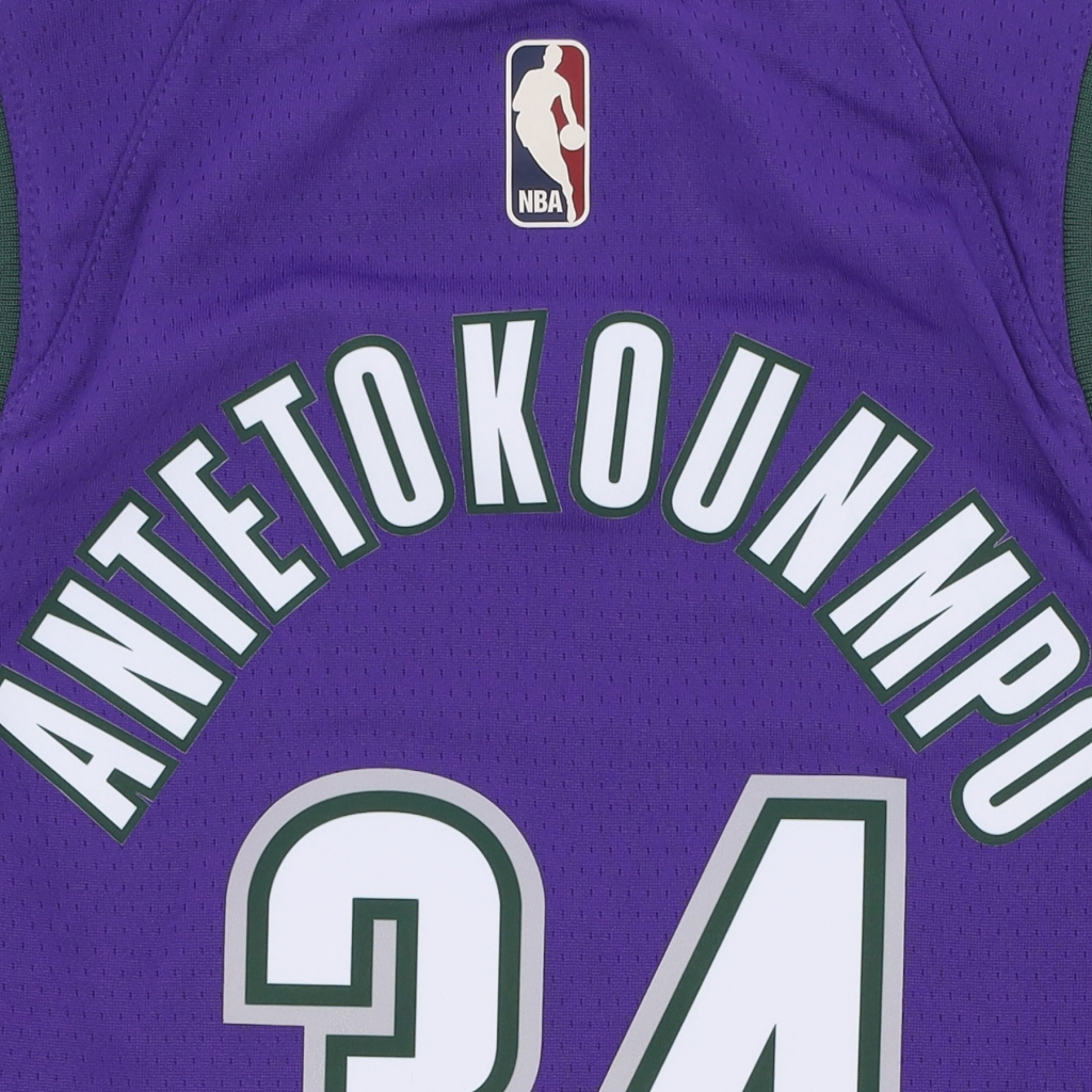 canotta basket ragazzo nba hardwood classics swingman jersey no 34 giannis antetokounmpo milbuc ORIGINAL TEAM COLORS