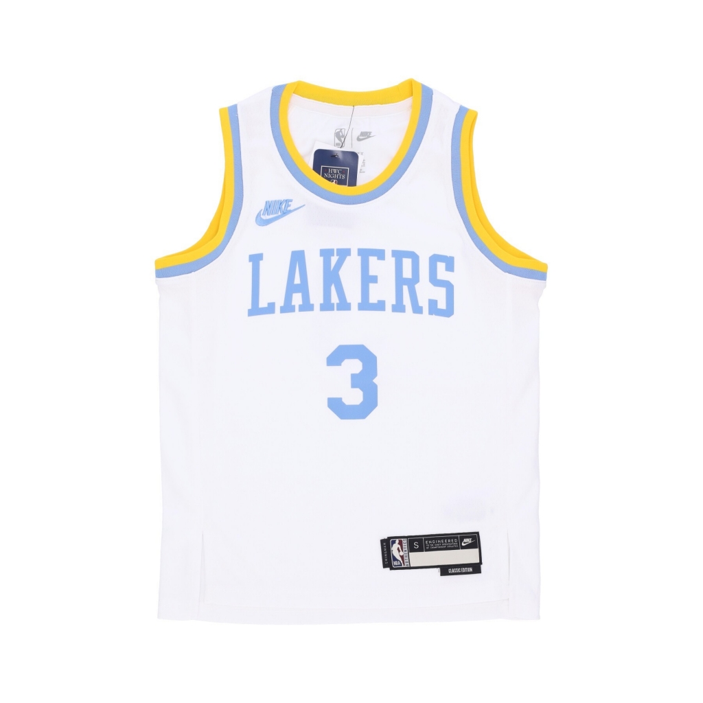 canotta basket ragazzo nba hardwood classics swingman jersey no 3 anthony davis tee loslak ORIGINAL TEAM COLORS