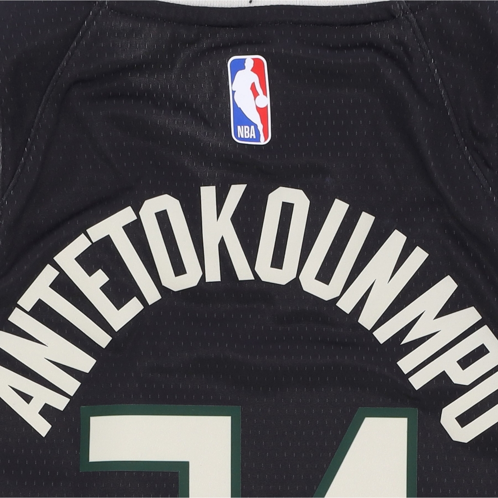 canotta basket ragazzo nba statement swingman jersey no 34 giannis antetokounmpo milbuc ORIGINAL TEAM COLORS