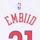 canotta basket ragazzo nba city edition swingman jersey no 21 joel embiid phi76e ORIGINAL TEAM COLORS