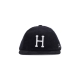 cappellino visiera piatta uomo corduroy classic h snapback BLACK