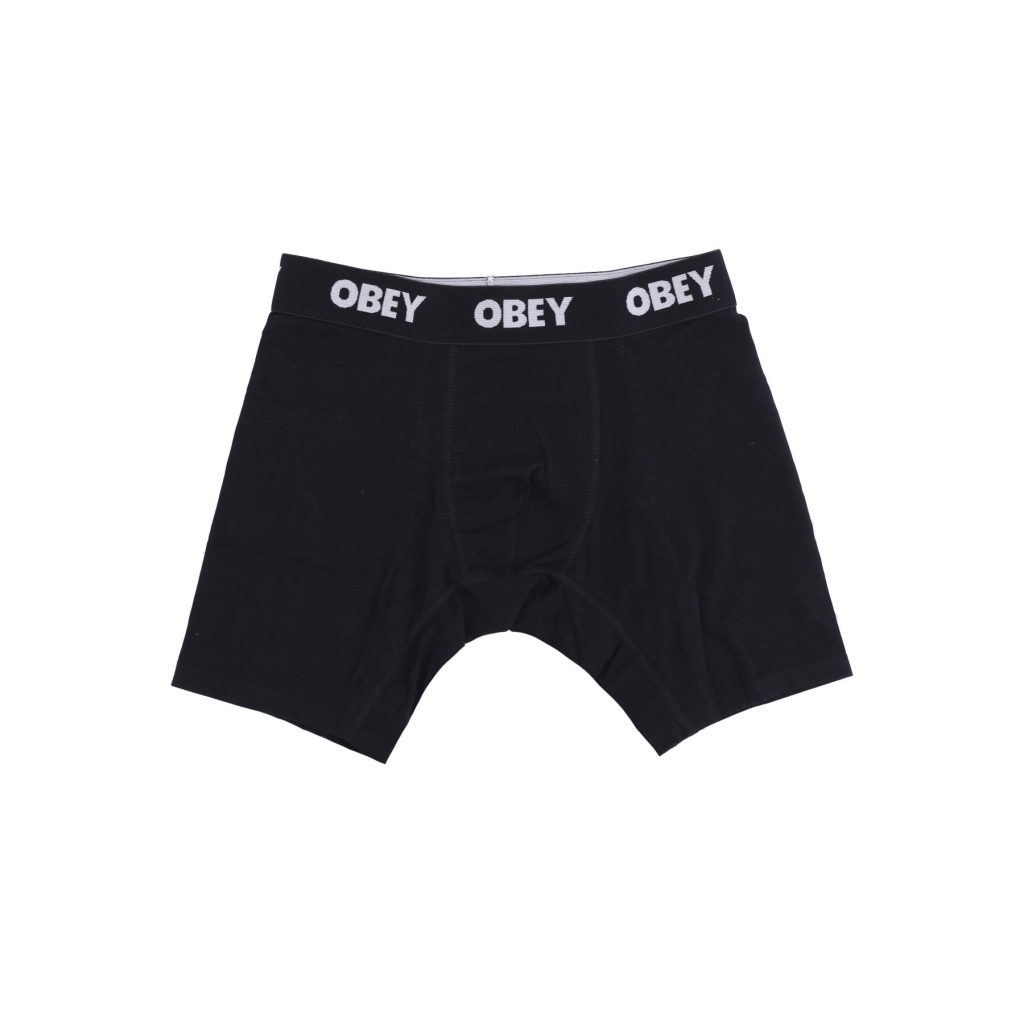 boxer uomo established work 2 pack boxers BLACK