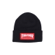 cappello uomo skate mag patch beanie BLACK