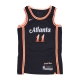 canotta basket uomo nba city edition 22 dri-fit swingman jersey no 11 trae young atlhaw BLACK