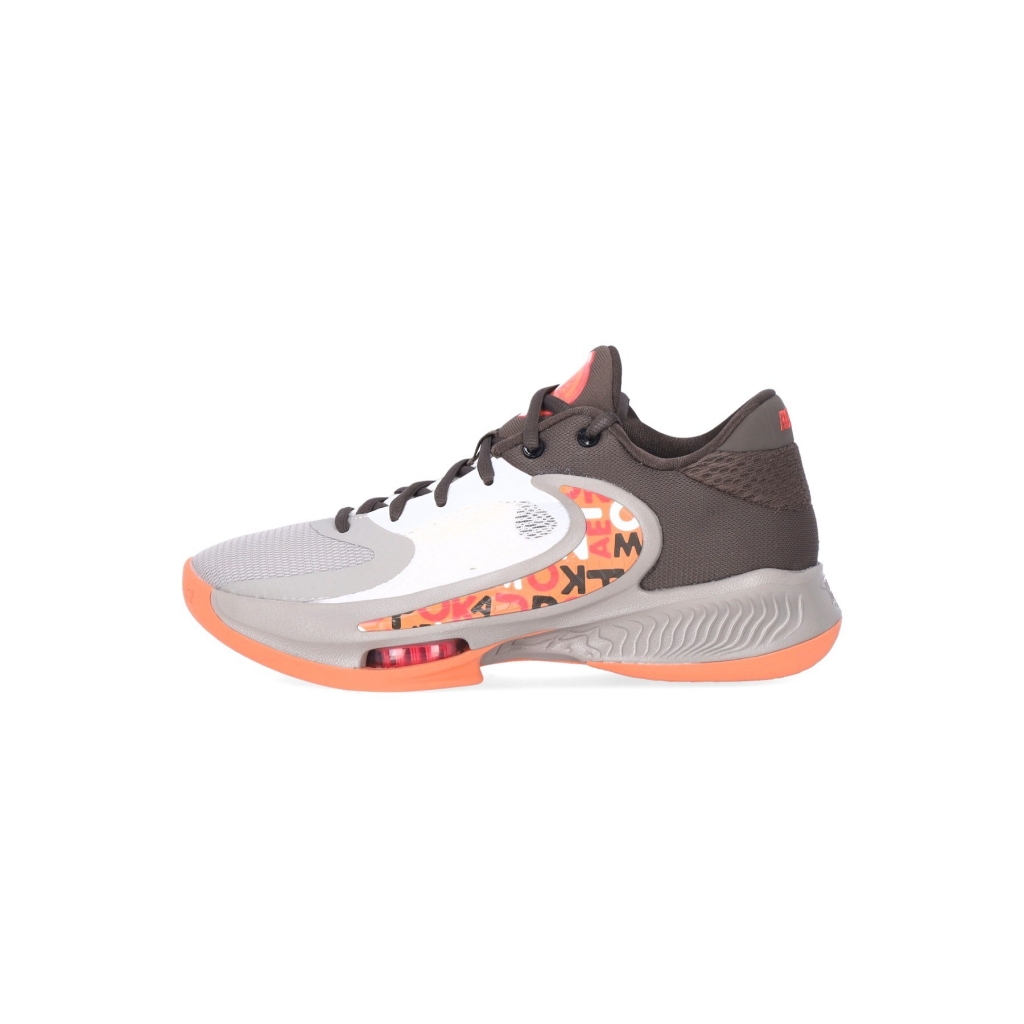 scarpa basket uomo zoom freak 4 letter bros IRONSTONE/ORANGE TRANCE/COBBLESTONE/SAIL