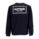 felpa leggera girocollo uomo chain crewneck BLACK