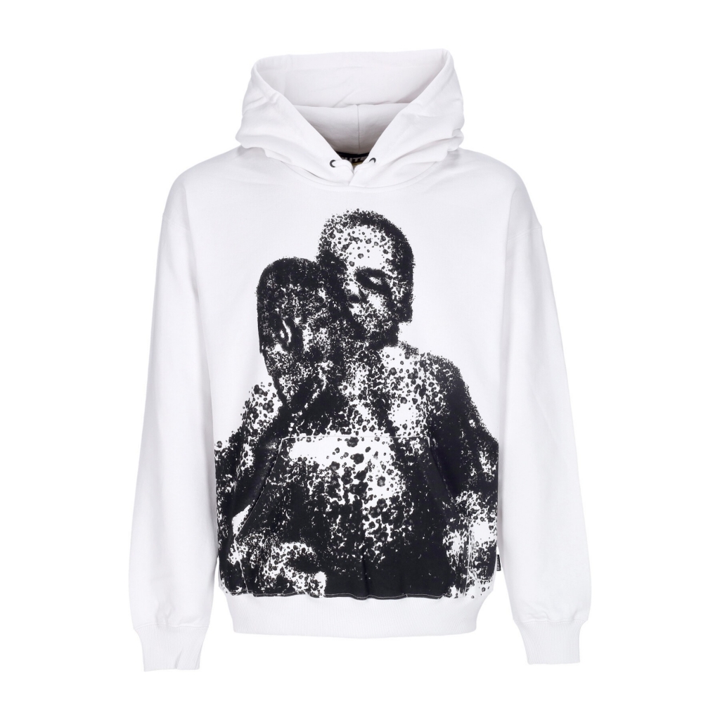 felpa leggera cappuccio uomo heavyweight hoodie WHITE