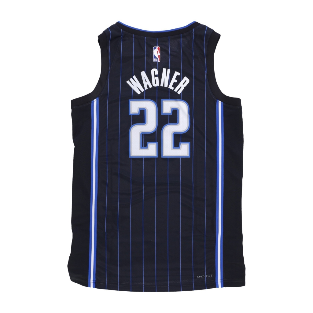 canotta basket uomo nba icon edition 22 dri-fit swingman jersey no 22 franz wagner orlmag BLACK