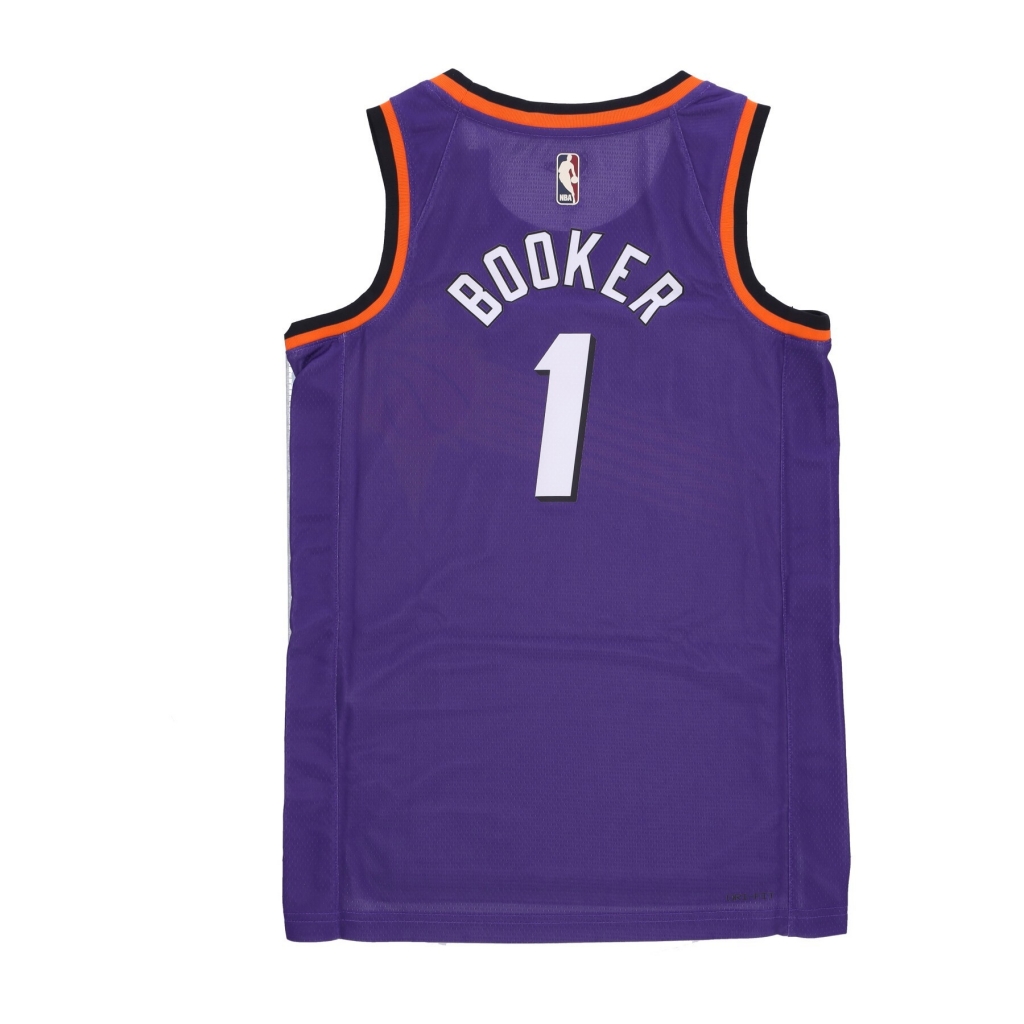 canotta basket uomo nba hwc 22 dri-fit196151632853 swingman jersey no 1 devin booker phosun FIELD PURPLE