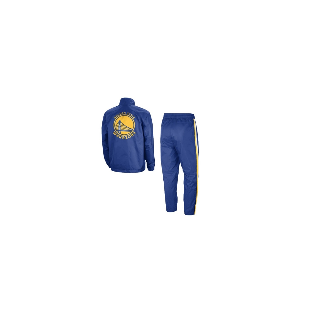 completo tuta uomo nba courtside tracksuit golwar RUSH BLUE/AMARILLO/WHITE