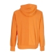 felpa leggera cappuccio uomo nba courtside fleece hoodie phosun CLAY ORANGE