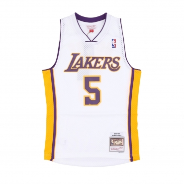 canotta basket uomo nba alternate jersey hardwood classics no 5 robert horry 2002-03 loslak WHITE/ORIGINAL TEAM COLORS