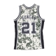 canotta basket uomo nba alternate jersey hardwood classics no 21 tim duncan 2013-14 saaspu CAMO/ORIGINAL TEAM COLORS