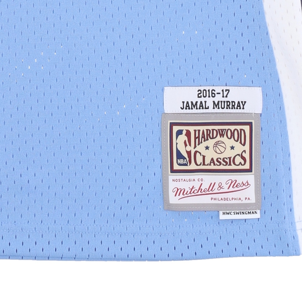 canotta basket uomo nba road jersey hardwood classics no 27 jamal murray 2016-17 dennug ORIGINAL TEAM COLORS