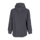 felpa leggera cappuccio uomo hooded arling sweatshirt BLACK GARMENT DYED