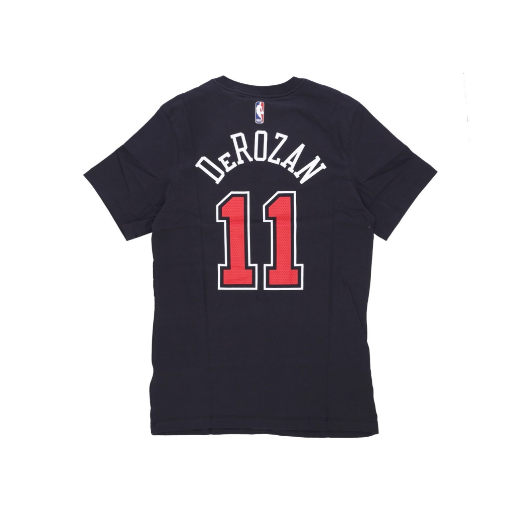 maglietta uomo nba statement edition tee no 11 demar derozan chibul BLACK