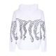 felpa leggera cappuccio uomo chain hoodie WHITE