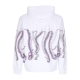 felpa leggera cappuccio uomo fuzzy hoodie WHITE