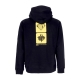 felpa leggera cappuccio uomo tab hoodie BLACK