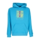 felpa leggera cappuccio uomo mediolanum hoodie SKY BLUE