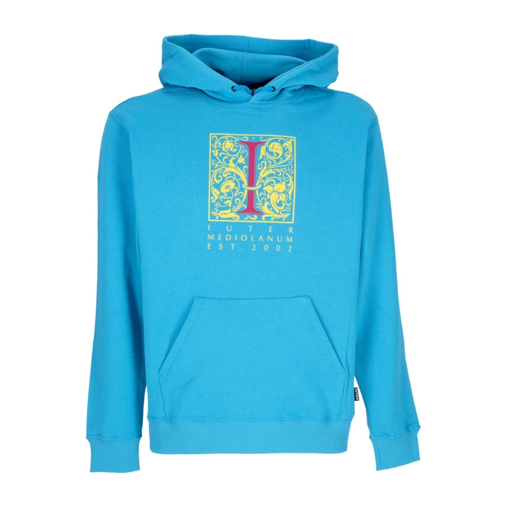 felpa leggera cappuccio uomo mediolanum hoodie SKY BLUE