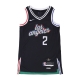 canotta basket uomo nba dri fit swingman jersey city edition no 2 leonard kawhi loscli BLACK