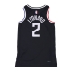 canotta basket uomo nba dri fit swingman jersey city edition no 2 leonard kawhi loscli BLACK