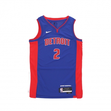 canotta basket uomo nba icon edition 22 dri-fit swingman jersey no 2 cade cunningham detpis RUSH BLUE