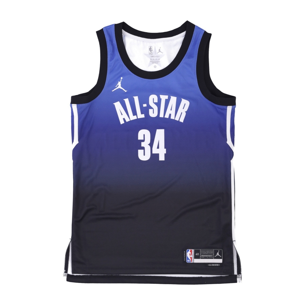 canotta basket uomo nba dri-fit swingman jersey no 34 giannis antetokounmpo all star game 23 SAPPHIRE