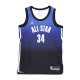 canotta basket uomo nba dri-fit swingman jersey no 34 giannis antetokounmpo all star game 23 SAPPHIRE