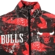 giacca tuta uomo nba all over print panel track jacket chibul BLACK/FRONT DOOR RED