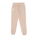 pantalone tuta felpato uomo mlb team logo jogger neyyan LIGHT BEIGE/WHITE