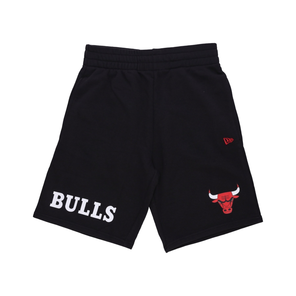 pantalone tuta felpato uomo nba wordmark os shorts chibul BLACK/FRONT DOOR RED